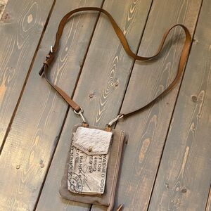 NWOT Brown Crossbody Bag